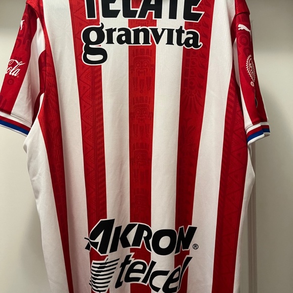 Puma Chivas De Guadalajara Home Jersey 20/21 Red Size Men XXXL - Picture 2 of 5